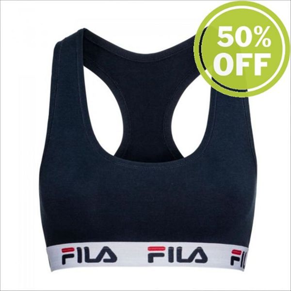 Fila 1 Pack Unlined Women's Bras - Navy,NZ 804-23890